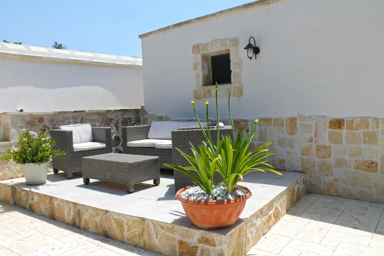 Гостевой дом Trullo Degli Augelli Сан-Микеле-Салентин Экстерьер фото